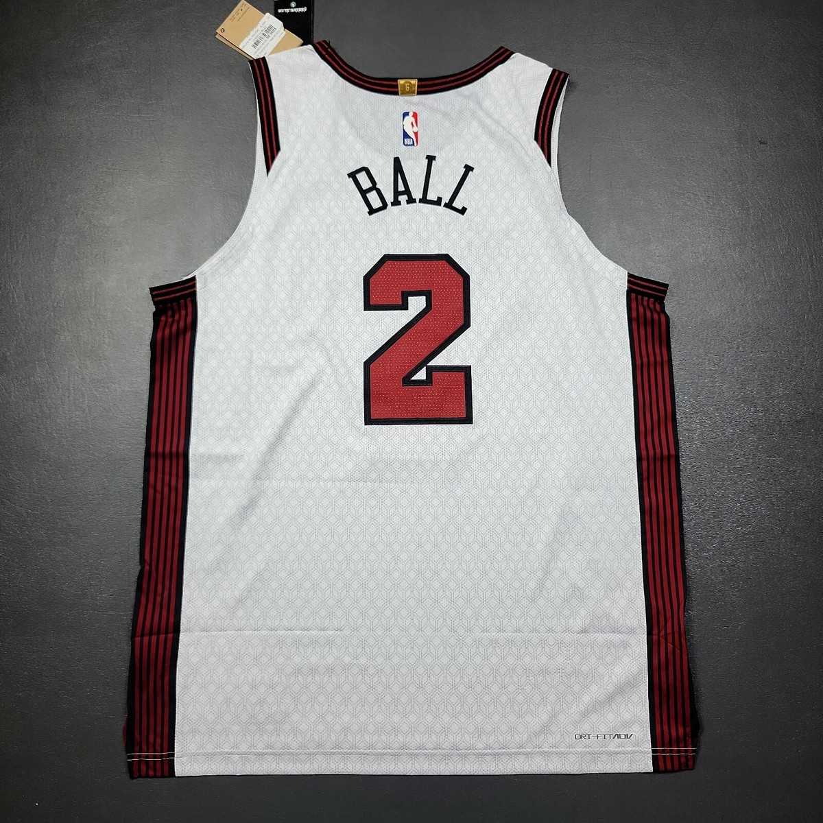 100% Authentic Lonzo Ball Nike Bulls City Edition Jersey Size 52 XL Motorola | eBay