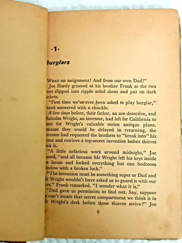 THE HARDY BOYS SERIES: WHAT HAPPENED AT MIDNIGHT BY FRANKLIN W. DIXON 1972 GB HB - Picture 6 of 8
