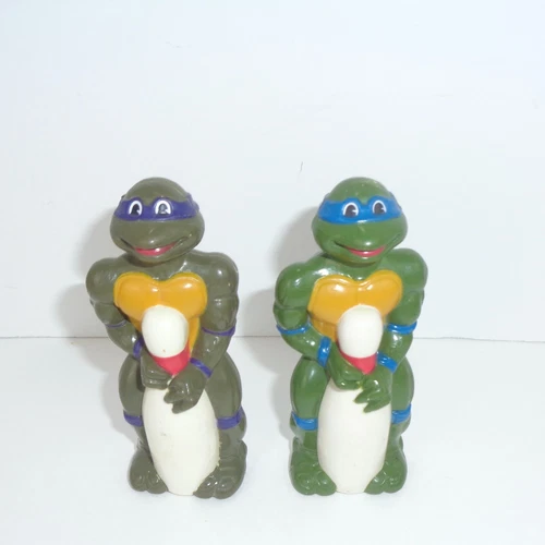 VTG Remco TMNT Poppin Pins Bowling Game Replacement Parts: Leonardo Donatello