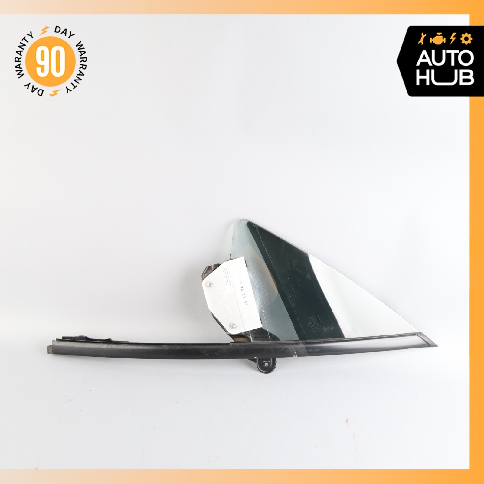 03-10 Bentley Continental GT Front Left Side Door Vent Window Glass OEM 73k