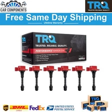 TRQ Ignition Coil Set For 2003-08 Infiniti FX35 G35 M35 350Z