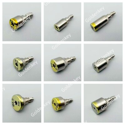Dental Healing Cap Abutment - Compatible With Nobel Active, Sizes 3.6/5.0/6.0