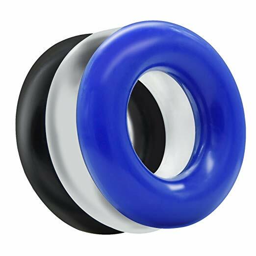 Edcock Cock Ring Stay Hard Penis Enhancer 3 Pack Erectile Dysfunction Sex Toy ...