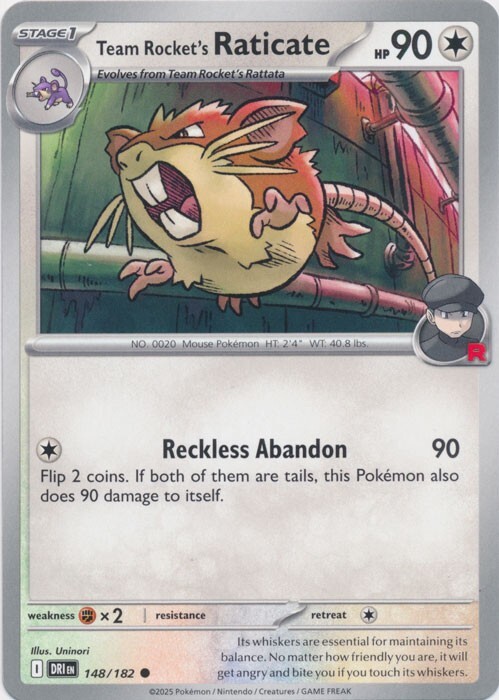 Team Rocket's Raticate