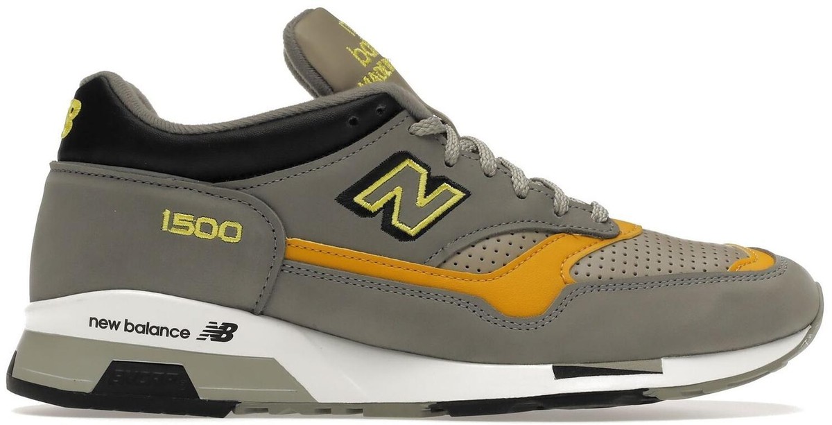 【新品未使用】New Balance M1500GGY Made in U.K New Balance 1500 Made in England Grey Yellow for Sale