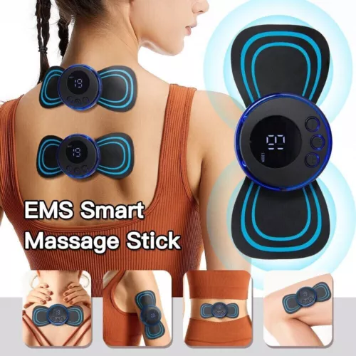 Tens Machine Massagers EMS Full Body Relax Pads Portable Tens Unit Rechargable - Picture 5 of 21