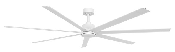 Energiespar Deckenventilator Mit Fernbedienung 183 Cm Atlanta Weiß Dc Ventilator-image