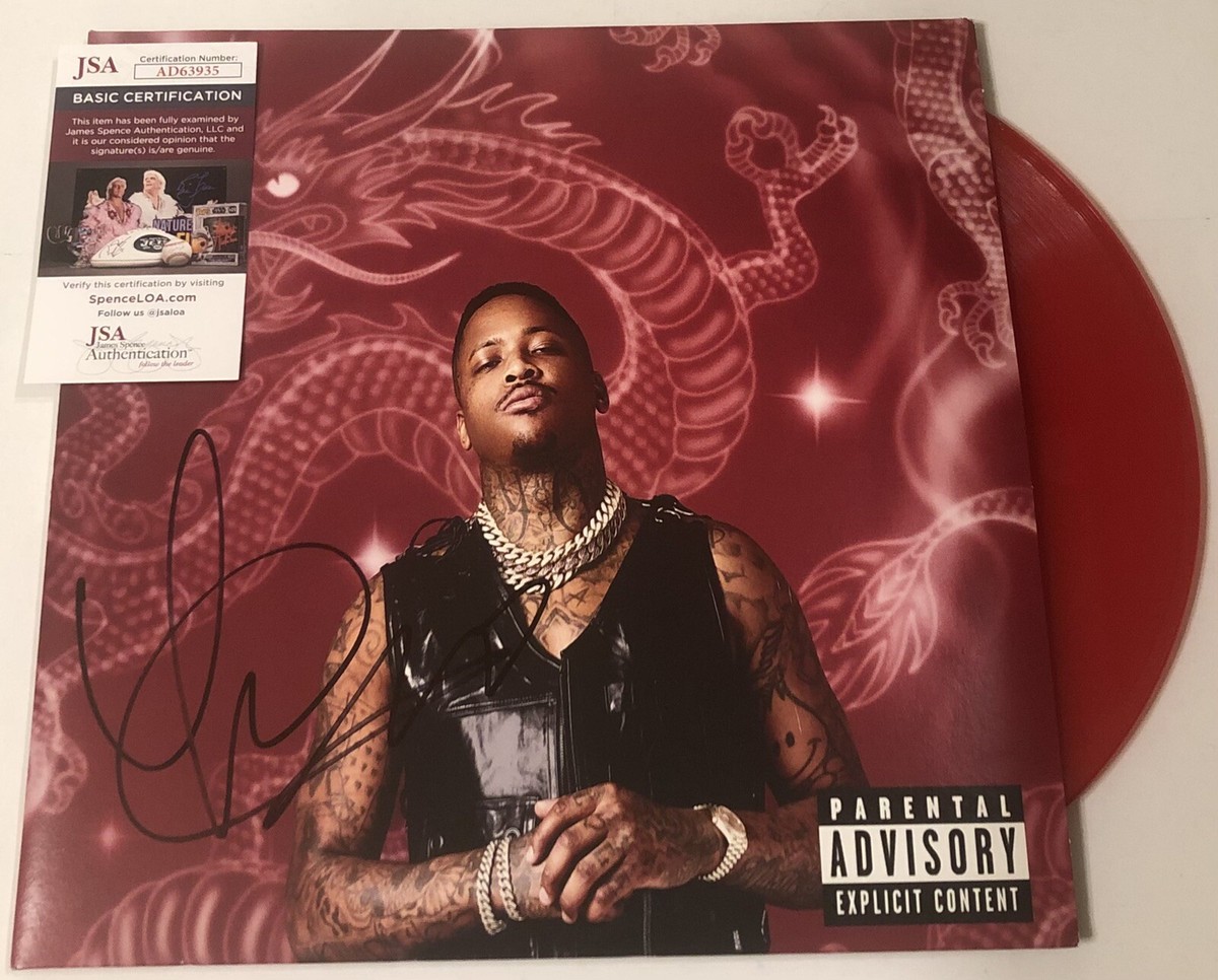 YG RAPPER SIGNED STAY DANGEROUS LP VINYL RECORD ALBUM BIG BANK