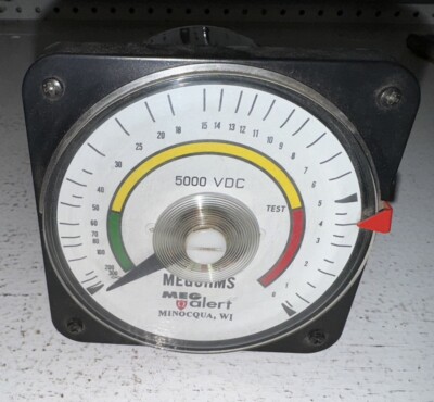 Yokogawa DB-40 103111EAEA-7YCJ/P Ammeter Megaohms 5000VDC TESTED Excellent