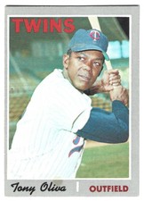 1970 Topps - Tony Oliva - #510 - Minnesota Twins - NrMt
