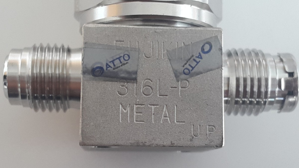 Fujikin FUDDFM-71M-6.35-S Diaphragm Flow Control Valve