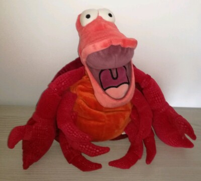 Peluche Granchio Sebastian 30 Cm La Sirenetta Pupazzo Disney Store