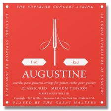 Augustine Classic Red MT Classical Guitar Strings String Clear Nylon - Full Set