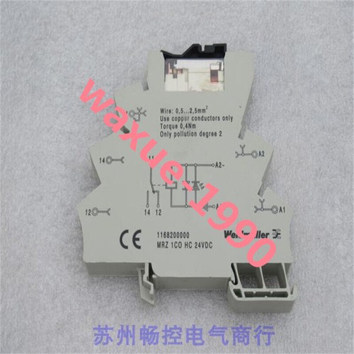 Weidmuller MRZ 1CO HC 24VDC #F10 1 PIEZA USADO | eBay