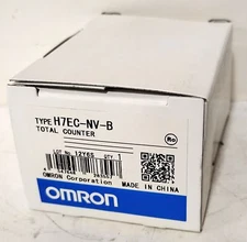 Omron H7EC-NV-B 4.5-30 V DC 8-Digit LCD Total Counter