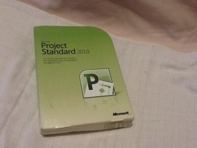 Microsoft Project 2010 Standard-Einzelhandelsbox mit Schlüssel, ENGLISCH. Ref: CD_18