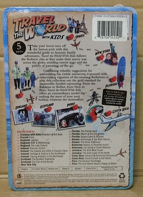 Travel the World with Kids (DVD, 2011, 5-Disc Set, Tin Case