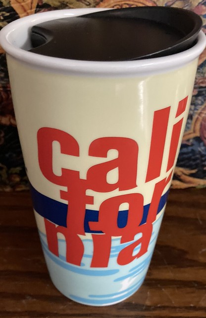 starbucks california ceramic tumbler