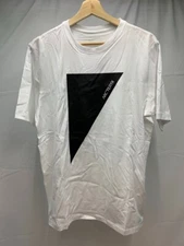 Medium ARCTERYX Arc'postrophe Word SS White Cotton T-Shirt Tee