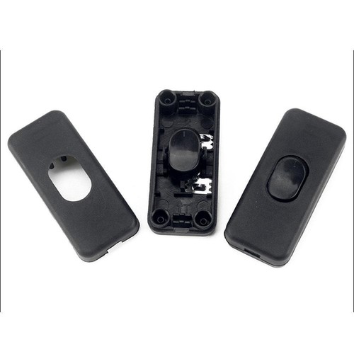 INLINE SWITCH 2A BLACK WHITE For TABLE STANDARD LAMP ROCKER ELECTRIC CORD HOT - Picture 7 of 11