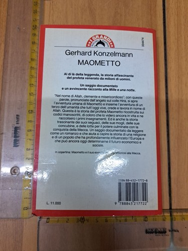 GERHARD KONZELMANN MAOMETTO I GRANDI TASCABILI BOMPIANI 191 1991+CON SDA INCLUSA - Foto 2 di 2