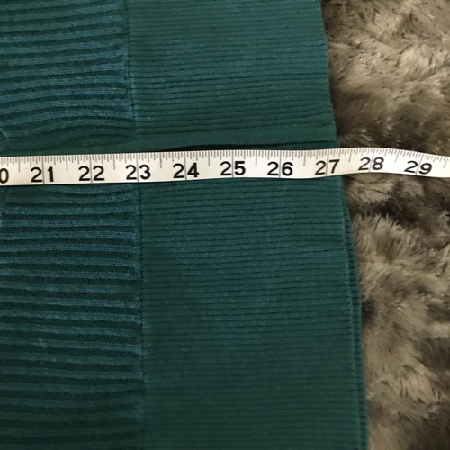 Madison Zipper Cardigan Damen L Türkis Strick Dolmanärmel V-Ausschnitt B8 - Bild 9 von 9