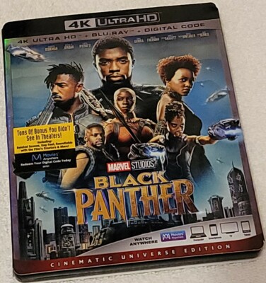 Black Panther 4K UHD Blu-ray Disc marvel