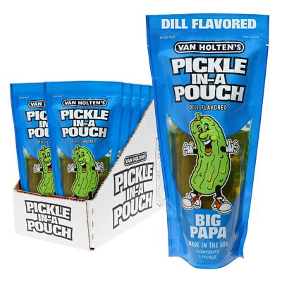 Van Holten's Big Papa Dill Pickle, 12 ct