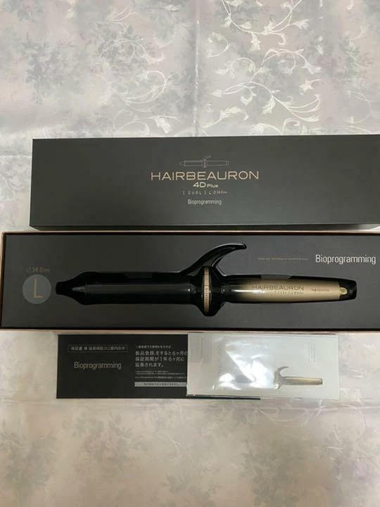 LUMIELINA Hair Curl Iron HAIRBEAURON 4D Plus L-type 34mm AC 100V-240V