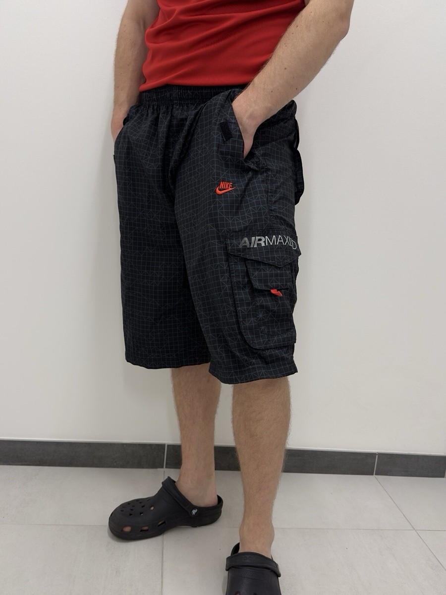 Vintage 2000s Nike Air Max Shorts Y2K Cargo Short Shorts