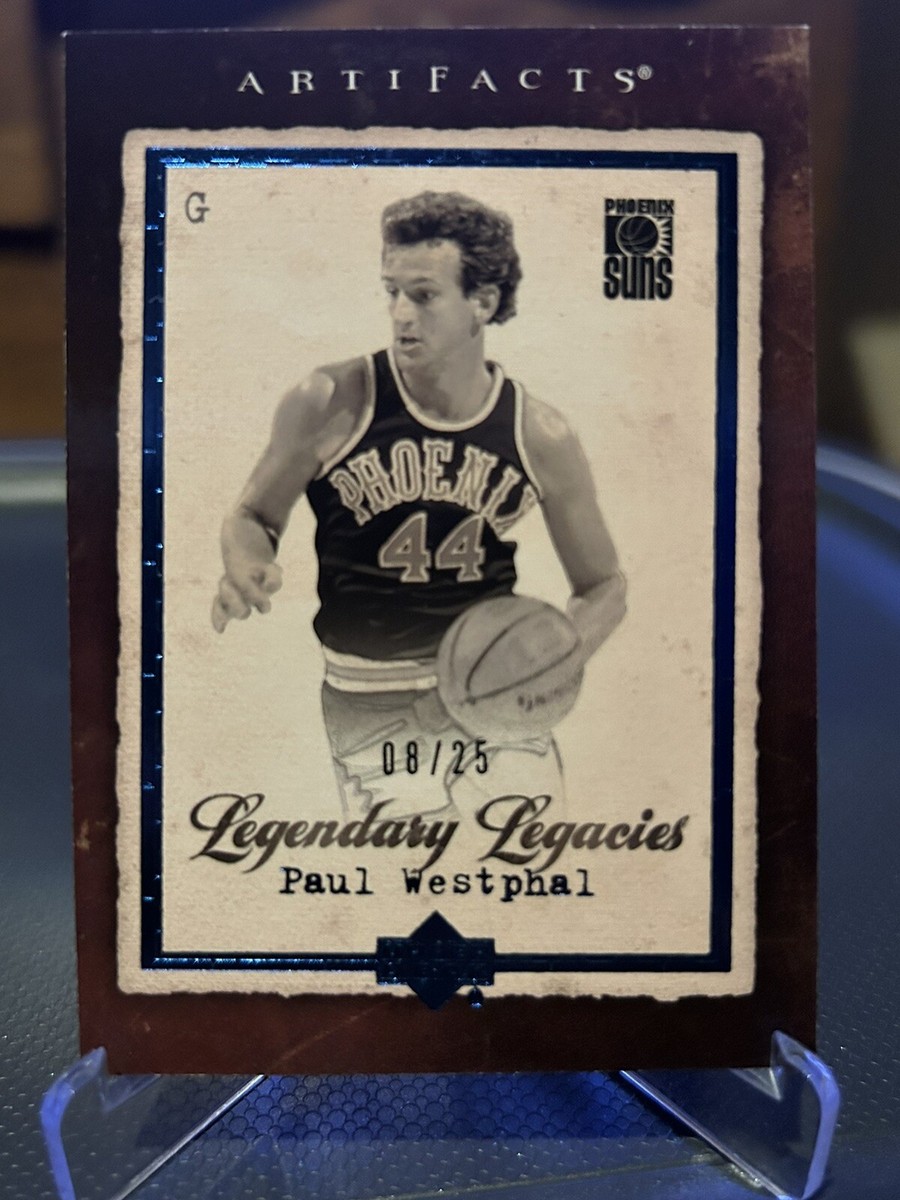 2007-08 Artifacts Legendary Legacies Paul Westphal Blue /25 #192