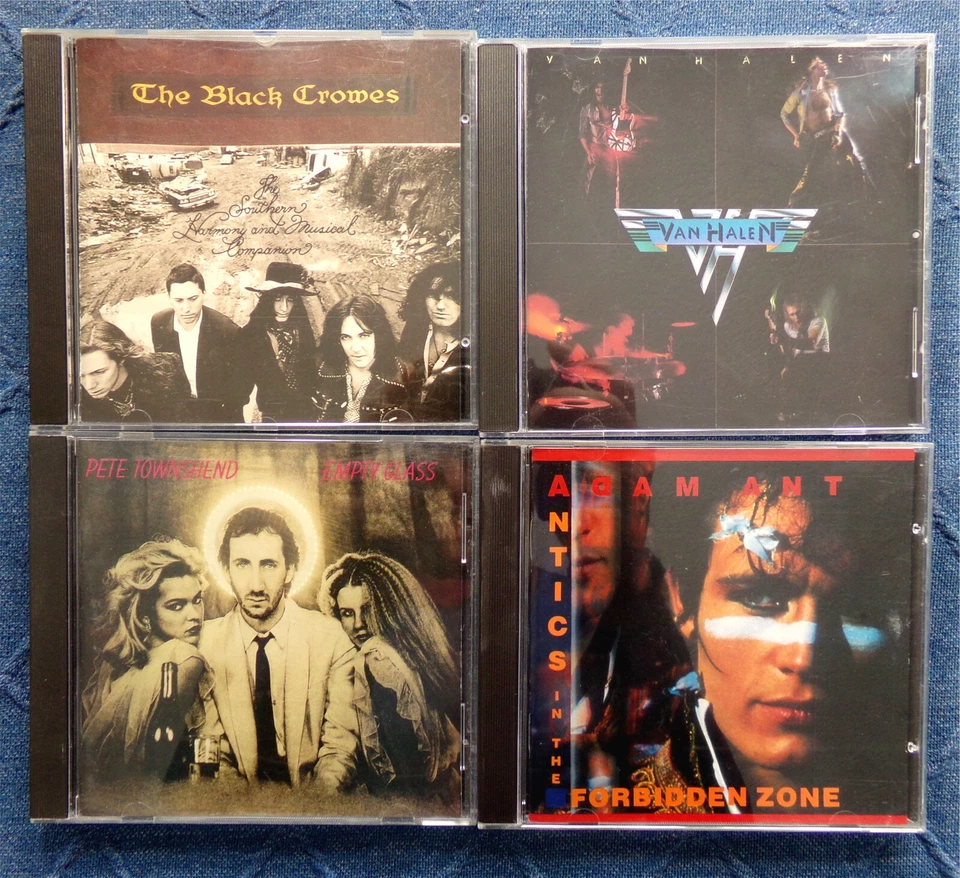 16 CD LOT: Classic Rock Mix, Crowes Van Halen REM Yes Elvis Surf Clapton Ant Etc - Image 2 of 4