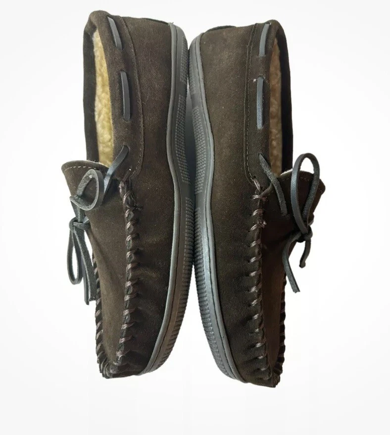 Chinelo Florsheim Cozy Tie Moc Masculino Chocolate Tamanho 8 Novo - Imagem 2 de 4