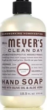 Mrs. Meyer's Clean Day Lavender Scented Liquid Hand Soap Bottle, 12.5 oz