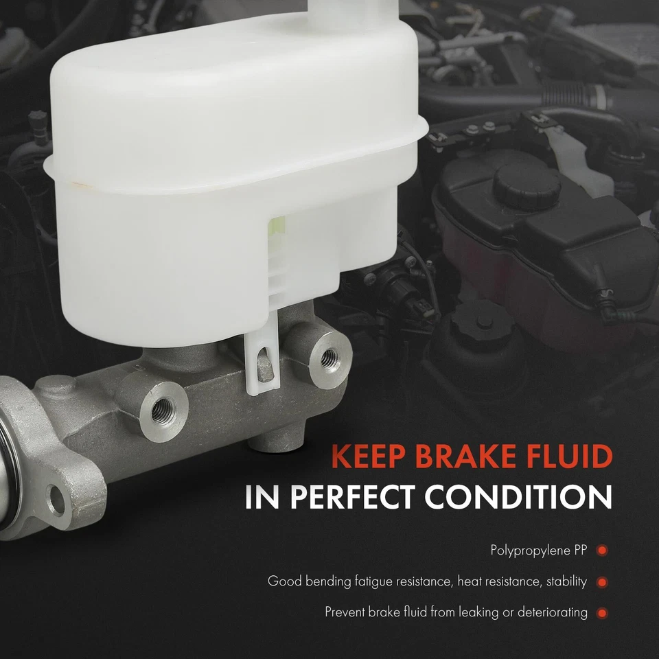 Cilindro maestro de freno con depósito y sensor para Ford E-150 E-250 E-350 Super Duty Foto 3 de 4