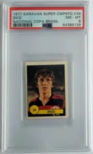 1977 Saravan Super Campeonato Zico Nacional Copa Brasil #34 PSA 8