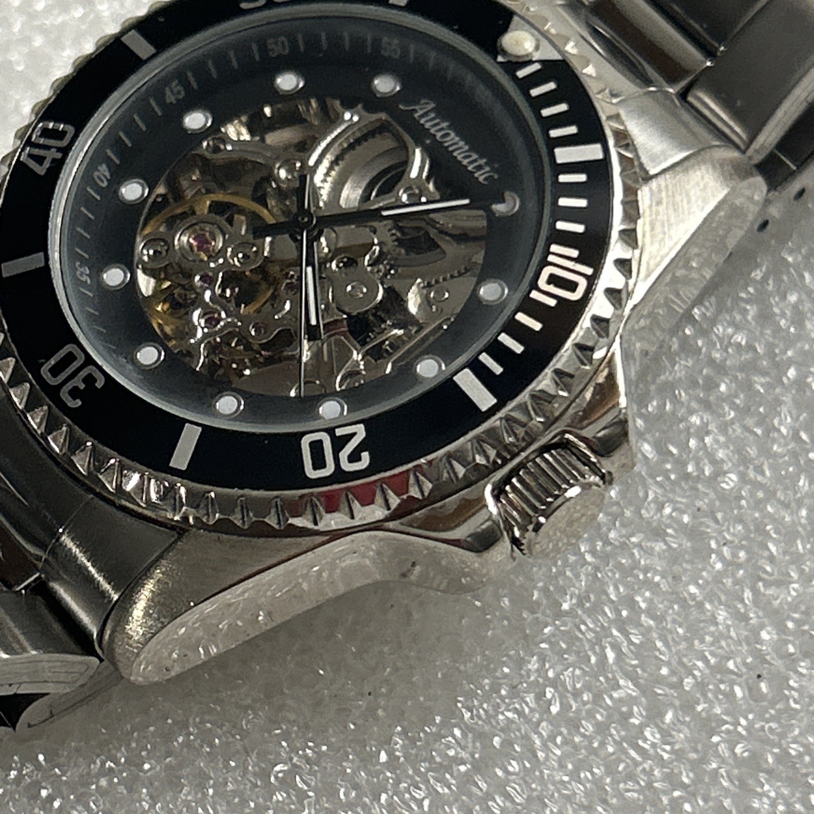 ARMITRON SKELETON MECHANICAL AUTOMATIC BLWATCH WO… - image 2