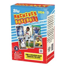 2024 Topps Archives Baseball Value Box 7 Packs/8 Cards Photo is for illustration