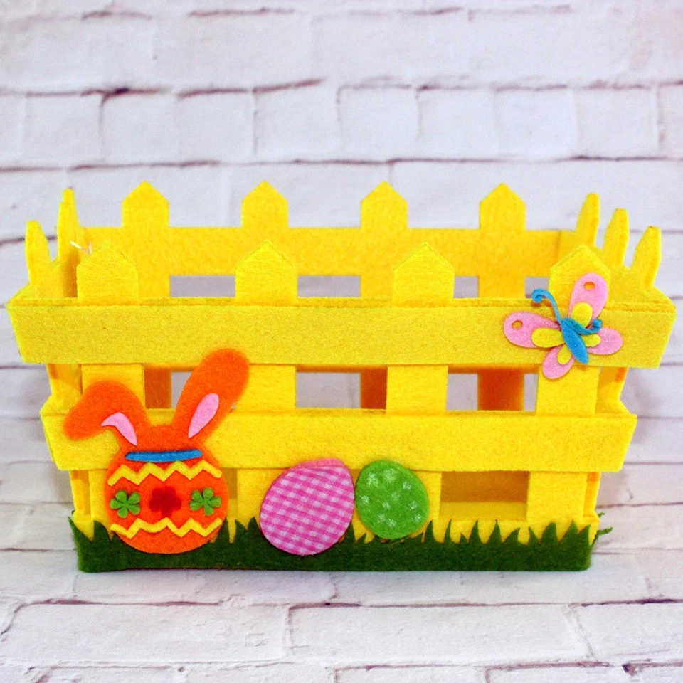  Set of 3 Stoffkörbchen Deko Korb Party -Ornamente Klassenzimmerdekoration - Bild 3 von 4