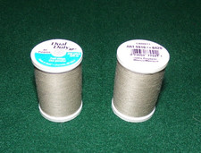 Dual Duty All Purpose Polyester Thread, 250 yards, Dark Linen 8420 