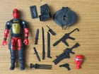 Gi Joe Bloodstrike Comic Superhero Figure 3.75 By Black Major Snake Eyes