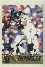1996 Pacific Pure NFL Gridiron Red Tony Boselli #57 11pj