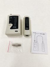 Universal Network Cable Tester Tool 3-in-1 Multi-Tester White - Used