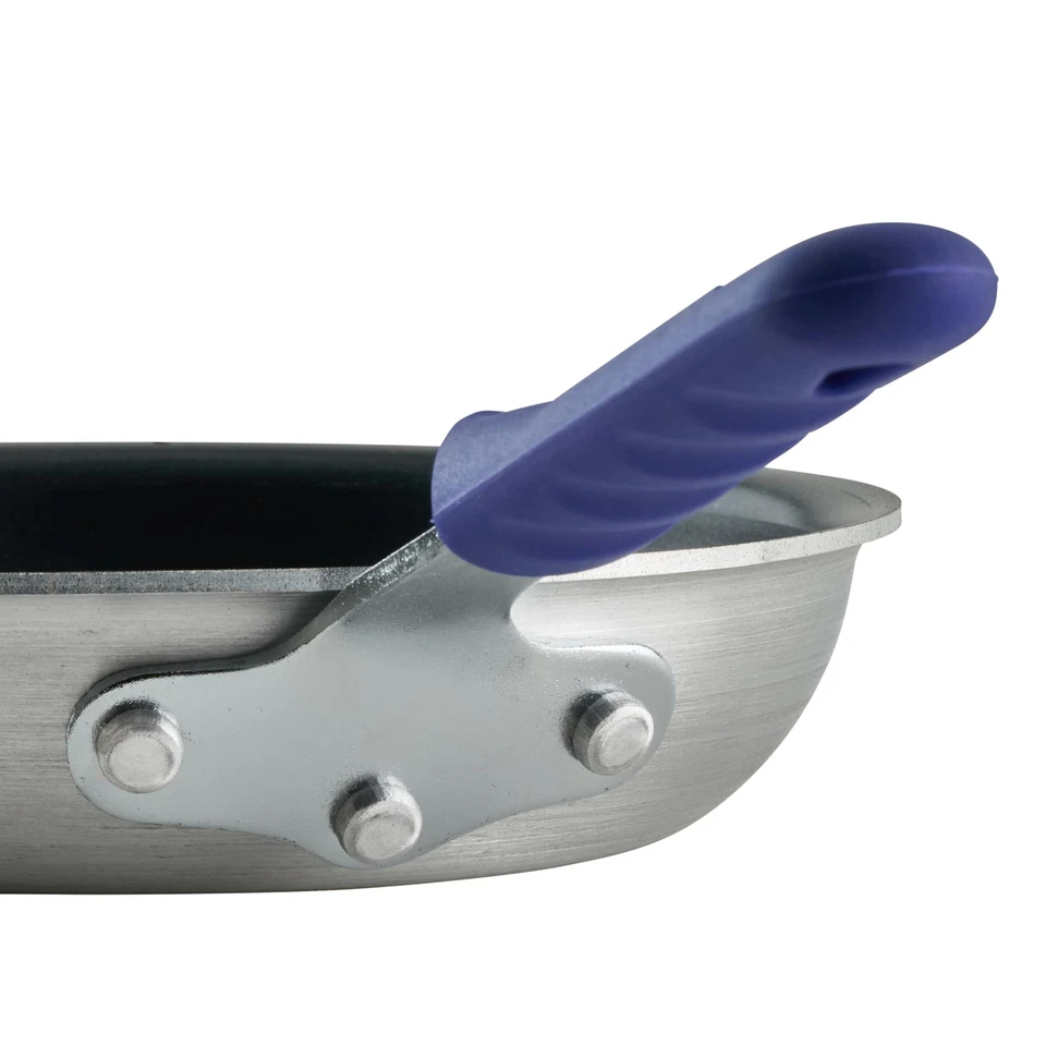 Winco AFPI-8NH, Sartén de aluminio lista para inducción de 8 pulgadas con revestimiento antiadherente, Foto 4 de 4