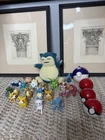 Lot Of 17 Tomy Nintendo Pokémon Mini PVC Vinyl Figures w/pokeballs and 1 Plush