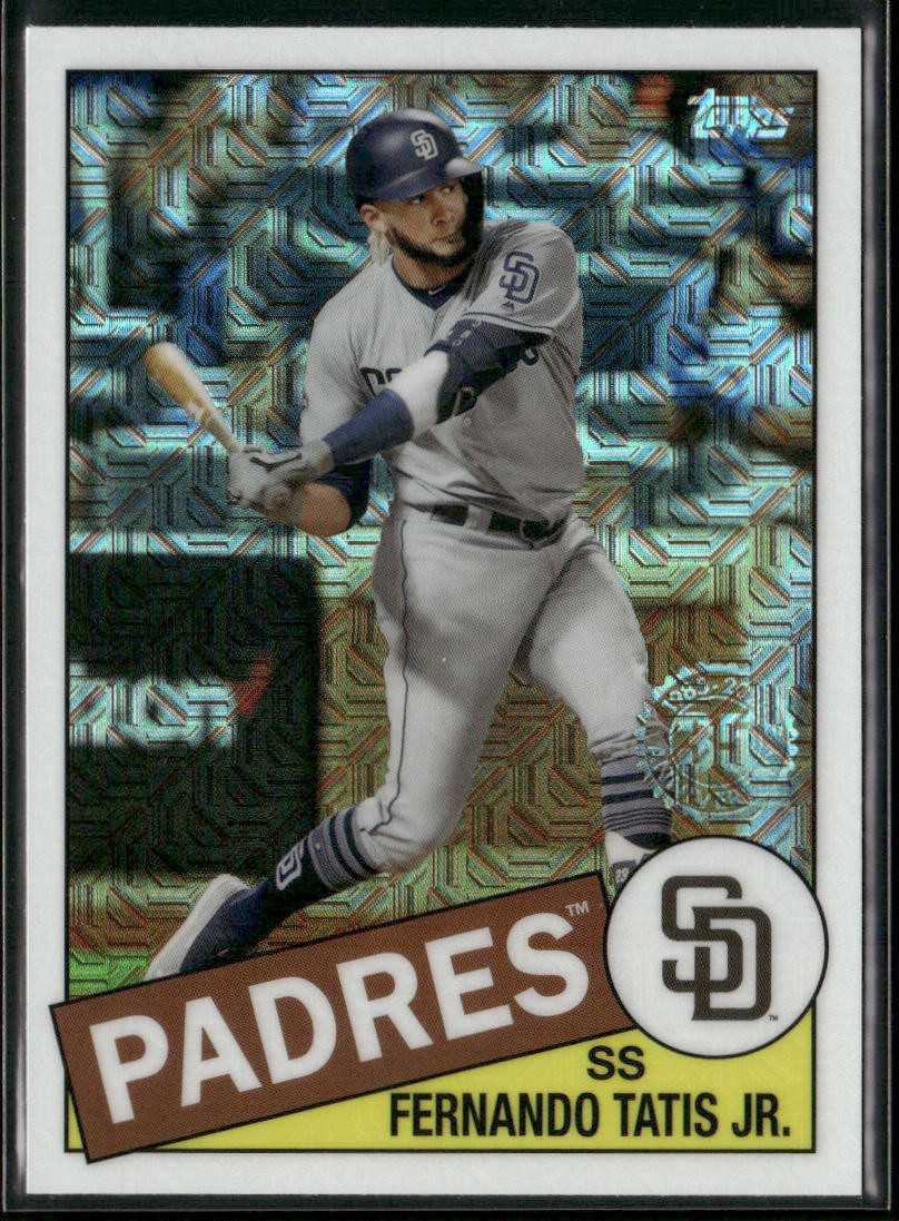 2020 Topps Update #CPC-35 Fernando Tatis Jr. 1985 Topps Chrome Silver Pack