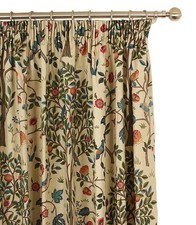 Image of William Morris Kelmscott Tree Curtains 190 x 183 cm Morris & Co fabric