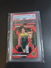 Psa 9 Nika Muhl  2024 Prizm WNBA Monopoly Question Mark Parallel SN /25 RC