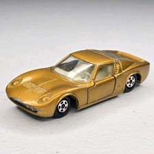 Lesney Matchbox Lamborghini Miura No.33 Gold Car Superfast Vintage Original