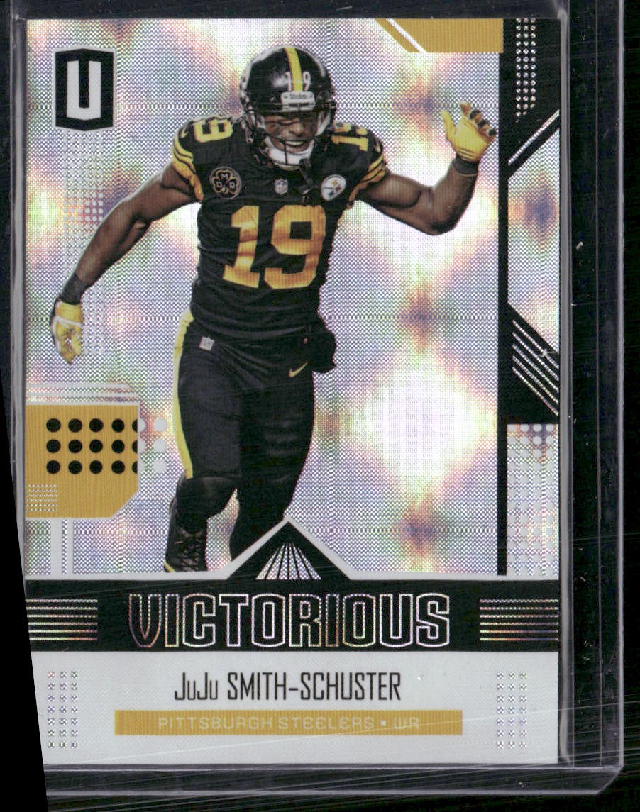 2018 Panini Unparalleled #VT-JS JuJu Smith-Schuster Victorious